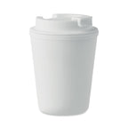 Branded PP Double Wall Tumbler - 300ml in White