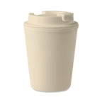 Branded PP Double Wall Tumbler - 300ml in Brown
