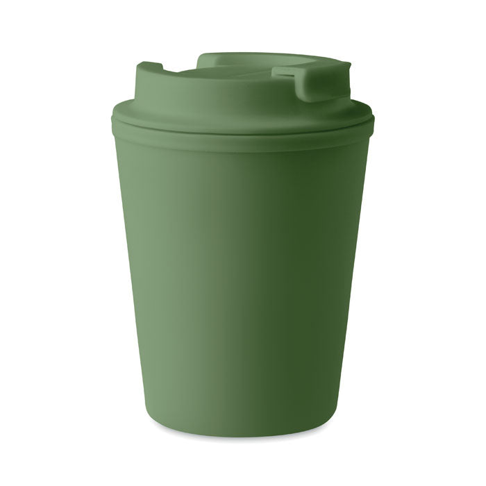 Branded PP double wall tumbler, 300ml