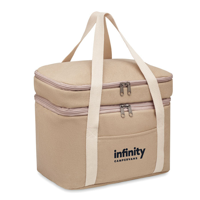 Branded Cooler Bag Canvas 320gsm