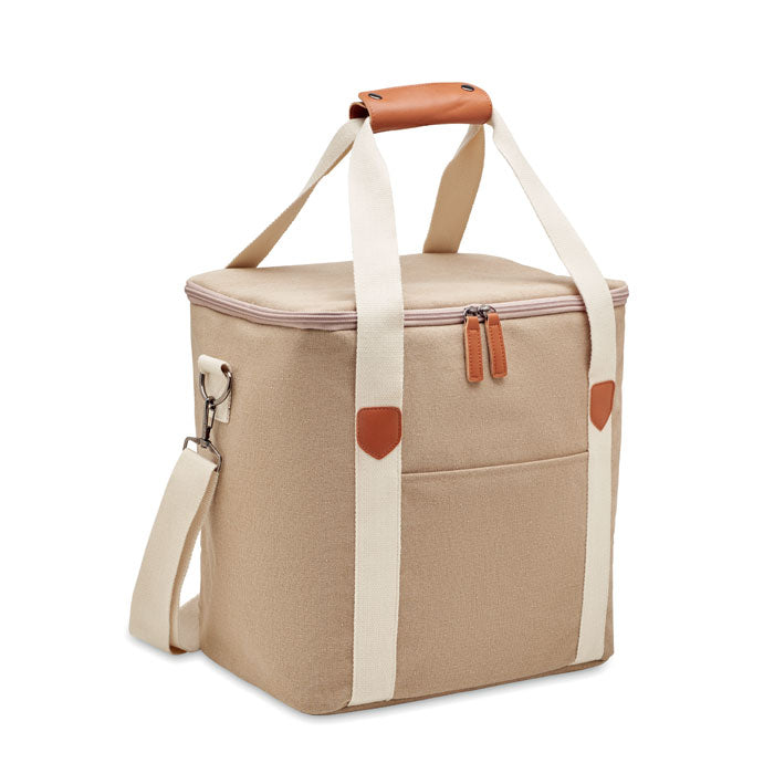 Branded Large Cooler Bag Canvas 450gsm without branding