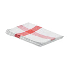 Branded Recycled Fabric Kitchen Towel in Red