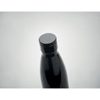 Branded vacuum bottle with LED thermometer, detail