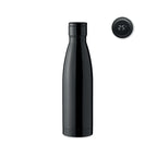 Branded vacuum bottle with LED thermometer