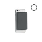 Branded Magnetic Wireless Power Bank 5000mAh in Grey