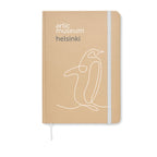 Branded A5 Squared Recycled Carton Notebook