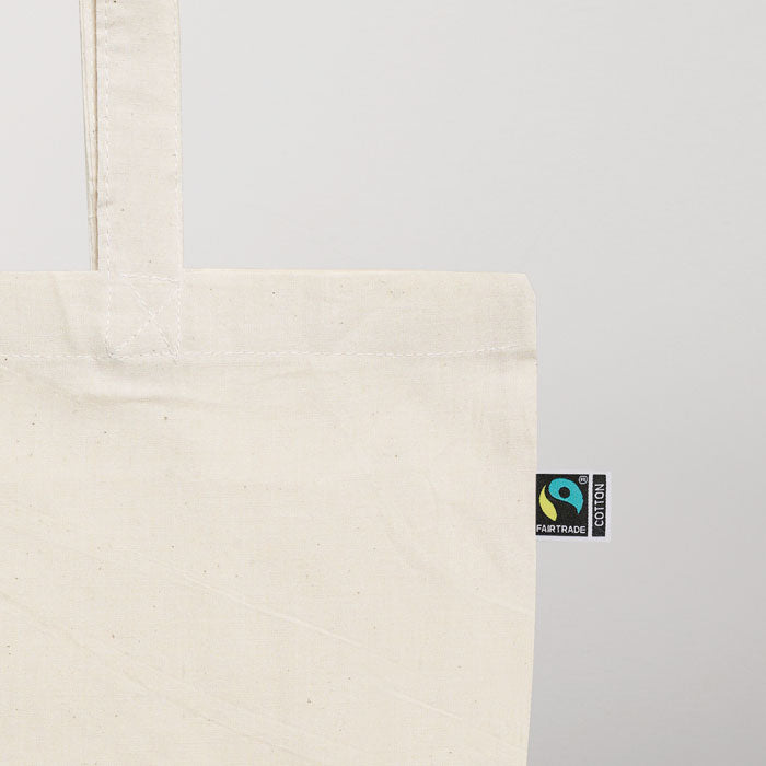 Branded Shopping Bag Fairtrade 140gsm without branding