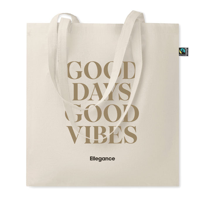 Branded Shopping Bag Fairtrade 140gsm without branding