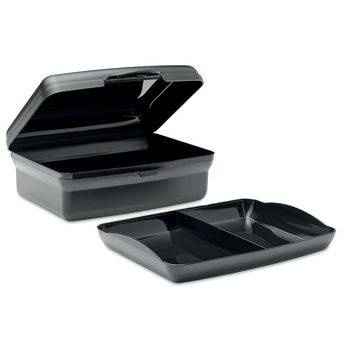 Branded PP Lunch Box with Click Closure 800ml without branding