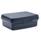 Branded PP Lunch Box with Click Closure 800ml in Blue