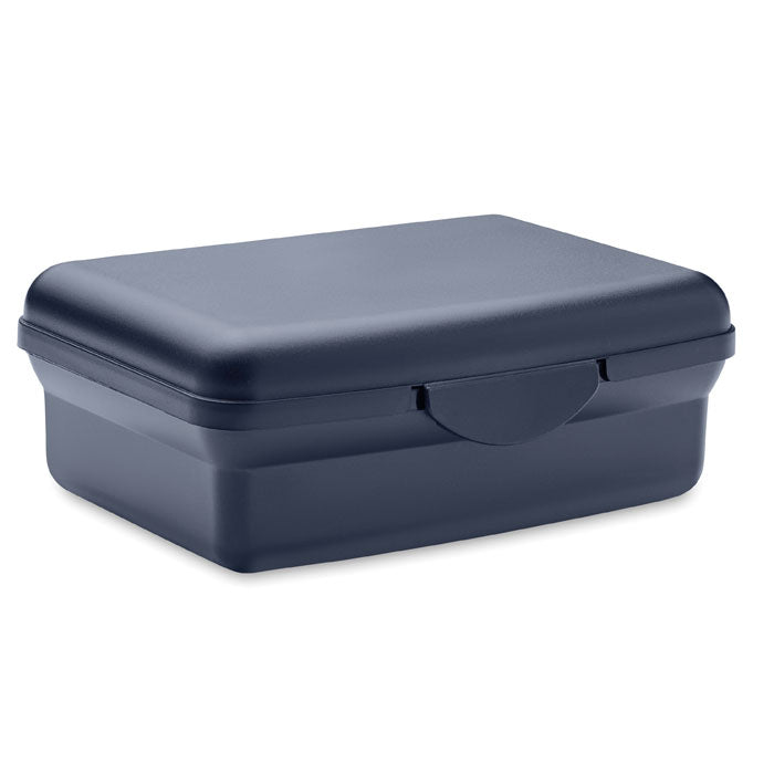 Branded PP Lunch Box with Click Closure 800ml in Blue