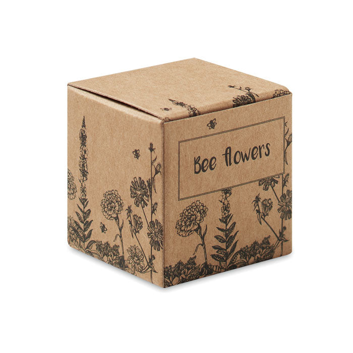 Branded Bee Flower Seed Ball Kit without branding