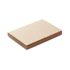 Branded Sticky Note Memo Set with Recycled Paper Cover without branding