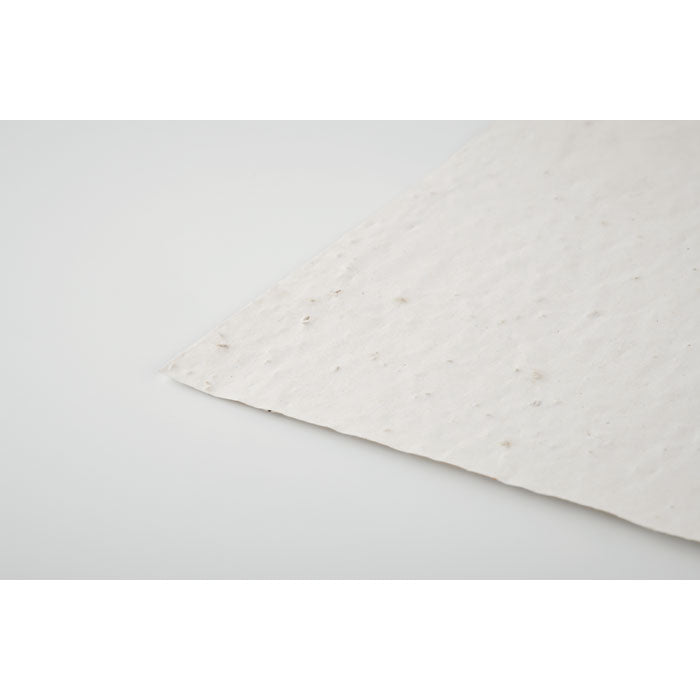 Branded Wildflower Seed Paper Sheet - A5 without branding