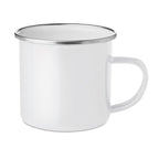 Branded sublimation vintage enamel mug, 350ml