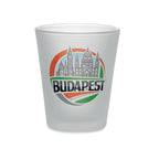 Branded sublimation shot glass, printed