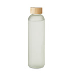 Branded sublimation glass bottle, open