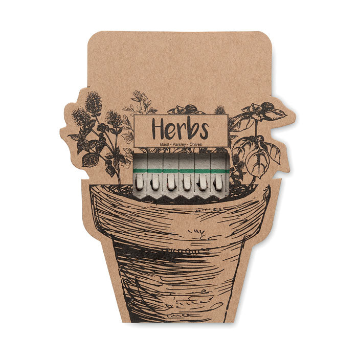 Branded Herb Seedsticks without branding