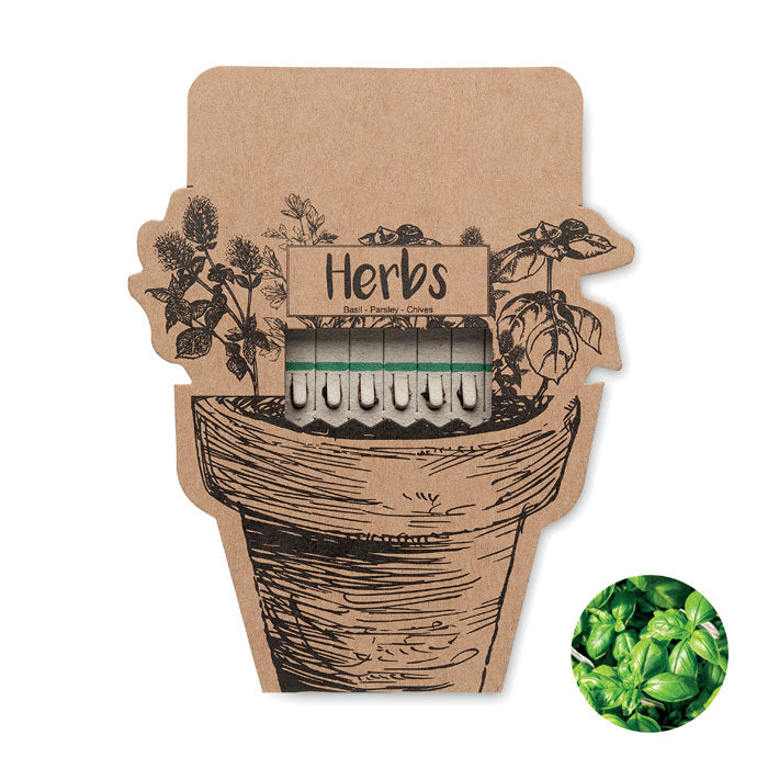 Branded Herb Seedsticks without branding