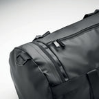 Branded Sports Bag in 50C Tarpaulin in use