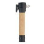 Branded Bamboo Torch with Emergency Hammer without branding