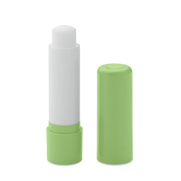 Branded Vegan Lip Balm in Recycled ABS in Green