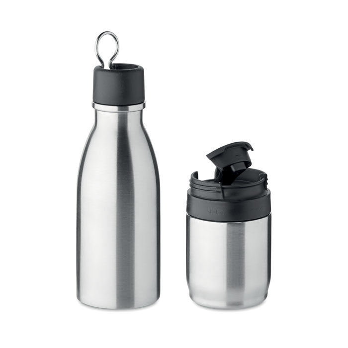 Branded 2-in-1 Vacuum Bottle and Tumbler without branding
