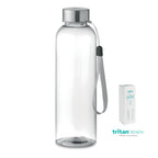Branded Tritan Renew™ Bottle with Steel Lid - 500ml in White