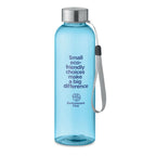 Branded Tritan Renew™ Bottle with Steel Lid - 500ml in Blue