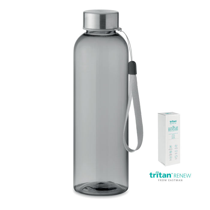 Branded Tritan Renew bottle with steel lid, 500ml