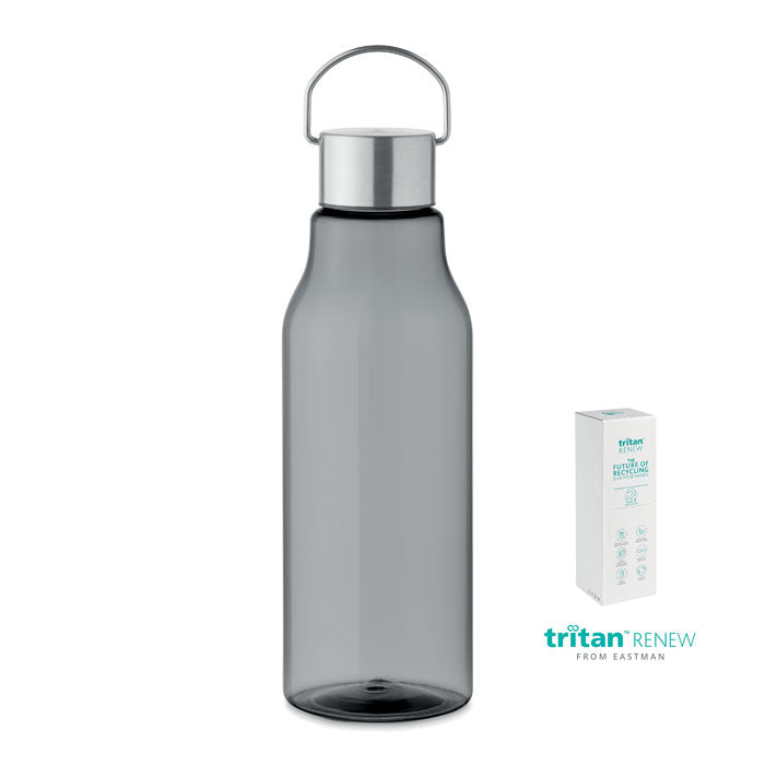 Branded Tritan Renew bottle with steel lid, 800ml