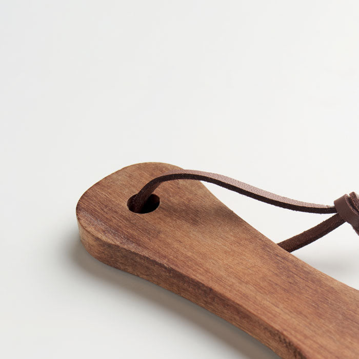 Branded Acacia Wood Serving Board with Handle and Cord without branding