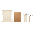 Branded Kids Drawing and Stationery Set in Drawstring Bag without branding