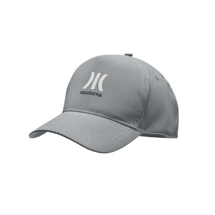 Branded 5 Panel Reflective Cap