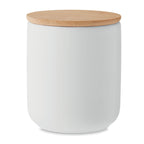 Branded Fresh Linen Candle in Stoneware Jar 200g without branding