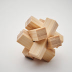 Branded Bamboo Star Brain Teaser without branding