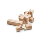 Branded Bamboo Brain Teaser Puzzle without branding