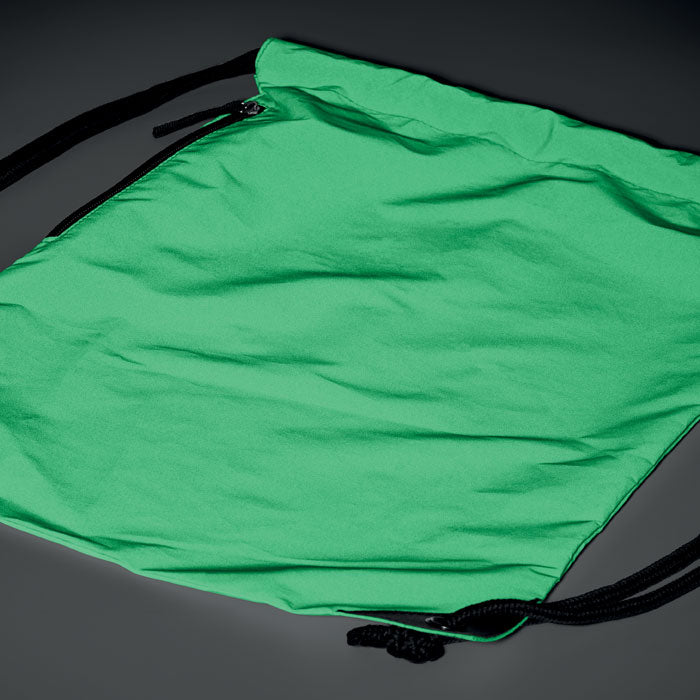 Branded Reflective Drawstring Bag without branding