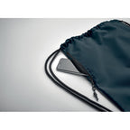 Branded Large Drawstring Bag 300D RPET without branding