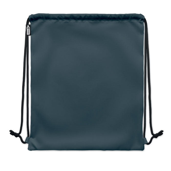 Branded Large Drawstring Bag 300D RPET without branding