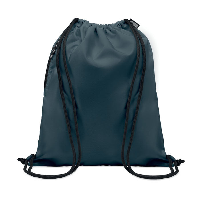 Branded Large Drawstring Bag 300D RPET without branding