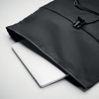 Branded 600D RPET Rolltop Backpack without branding