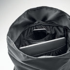 Branded 600D RPET Rolltop Backpack without branding