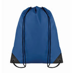 Branded 190T Polyester Drawstring Bag in Blue