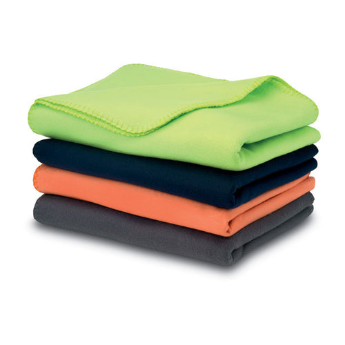 Branded Fleece Blanket without branding