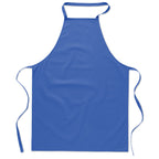 Branded Cotton Kitchen Apron 180gsm in Blue