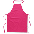 Branded Cotton Kitchen Apron 180gsm in Pink
