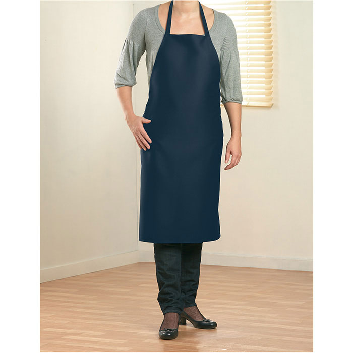 Branded Cotton Kitchen Apron 180gsm in use