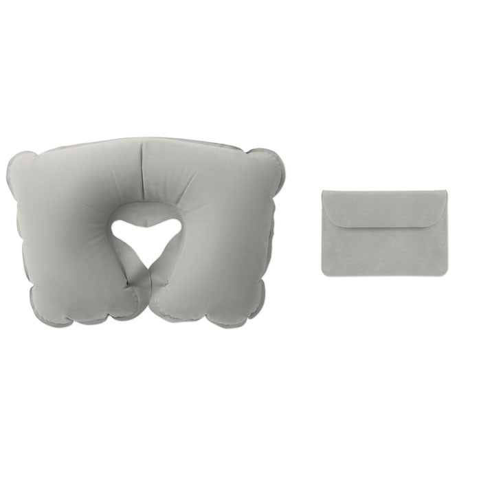 Branded Inflatable Pillow in Pouch without branding