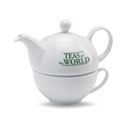 Branded Teapot and Cup Set 400ml